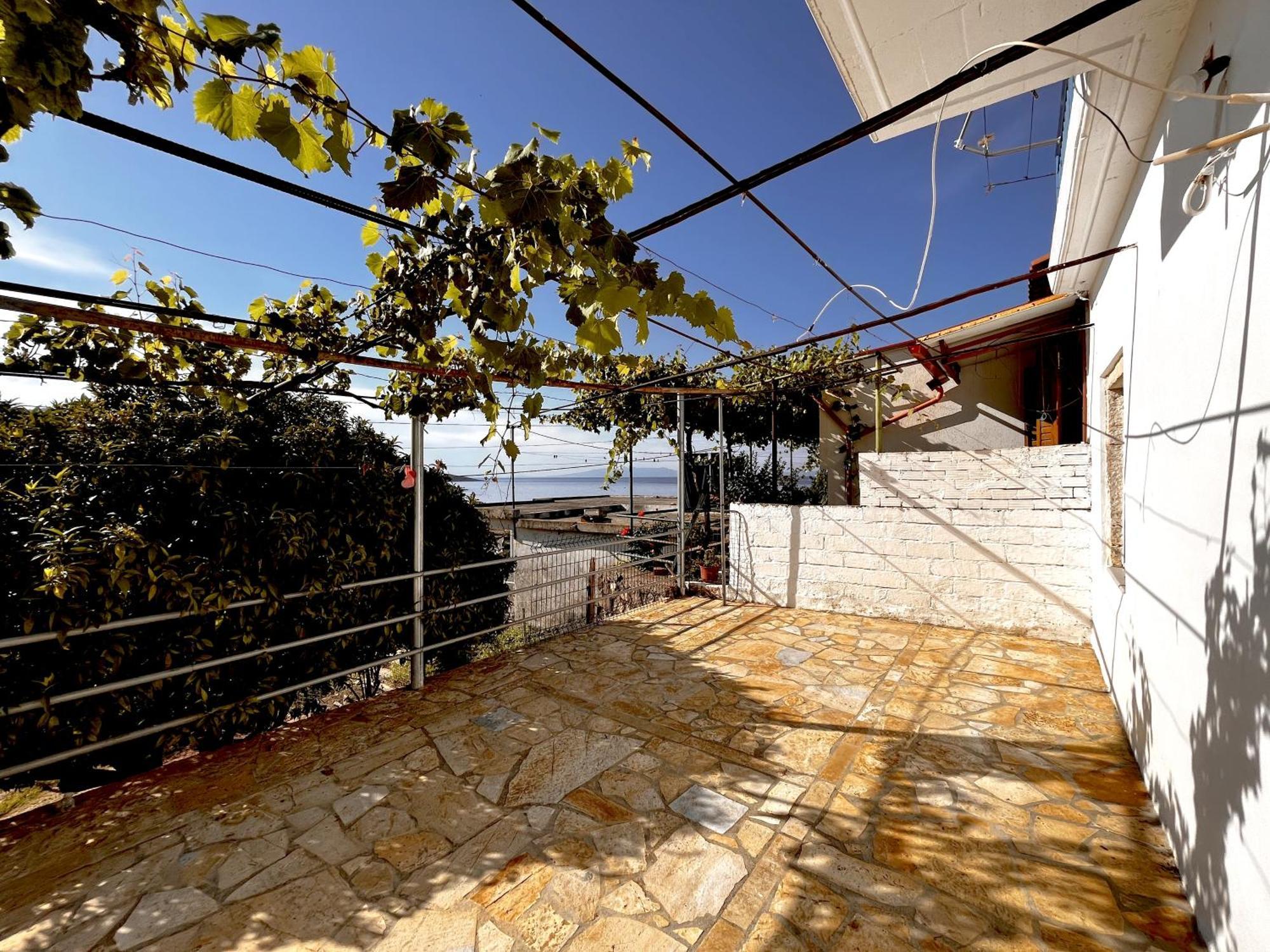 Sea Horizon House Alexis Hotel Himare Bagian luar foto