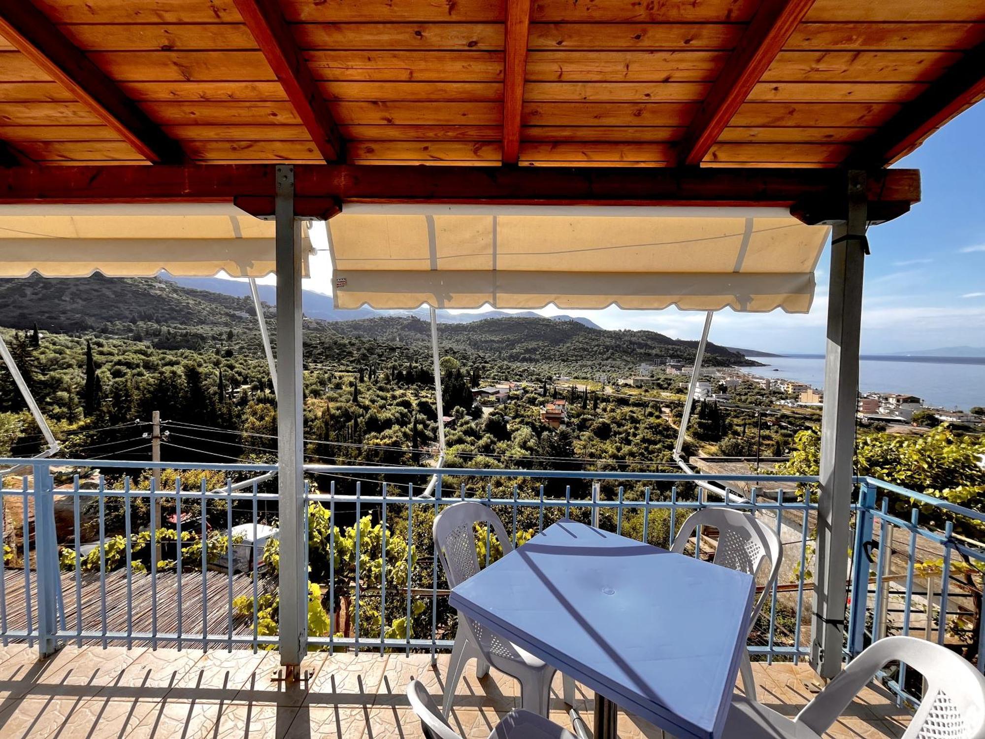 Sea Horizon House Alexis Hotel Himare Bagian luar foto