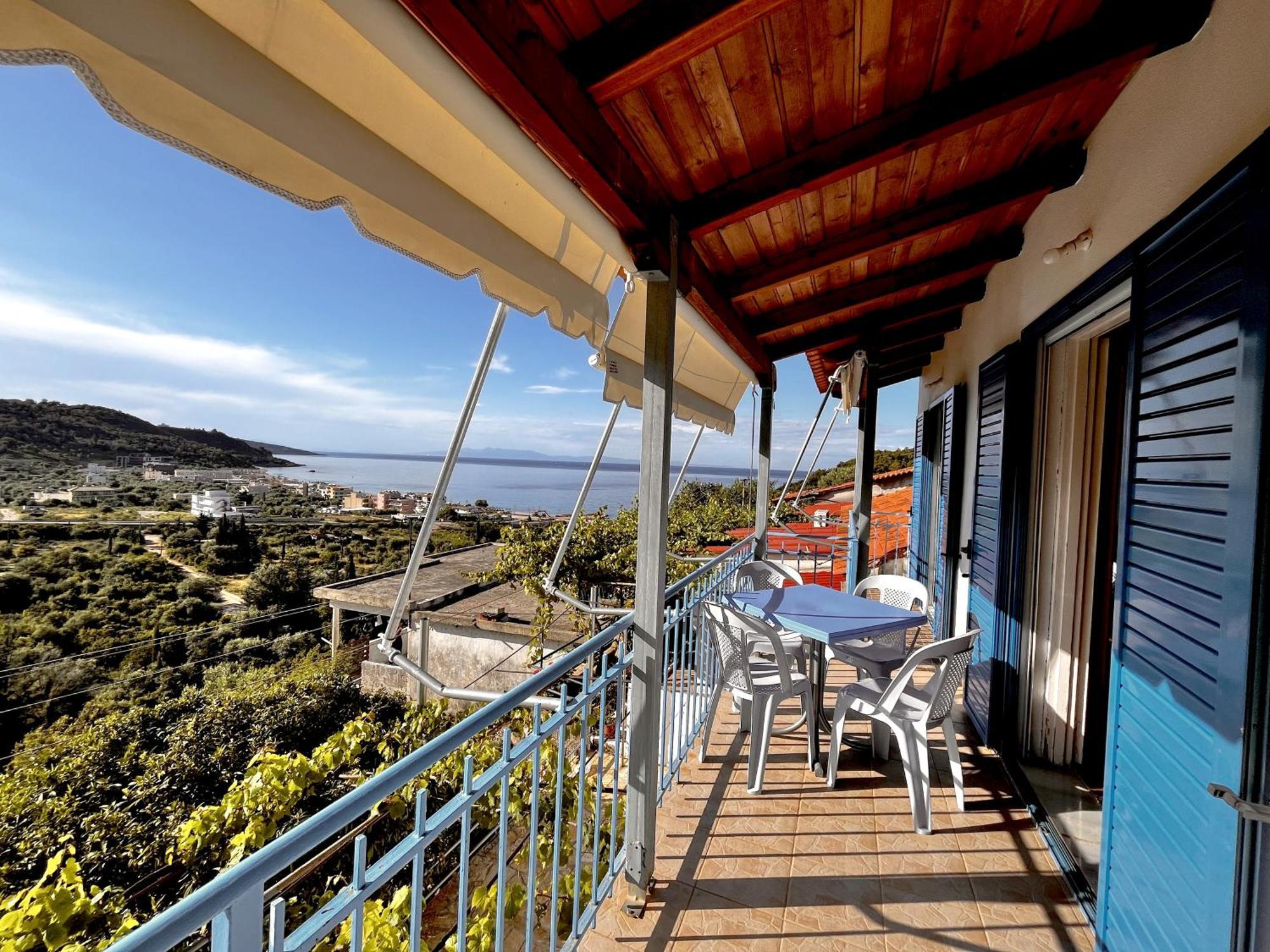 Sea Horizon House Alexis Hotel Himare Bagian luar foto