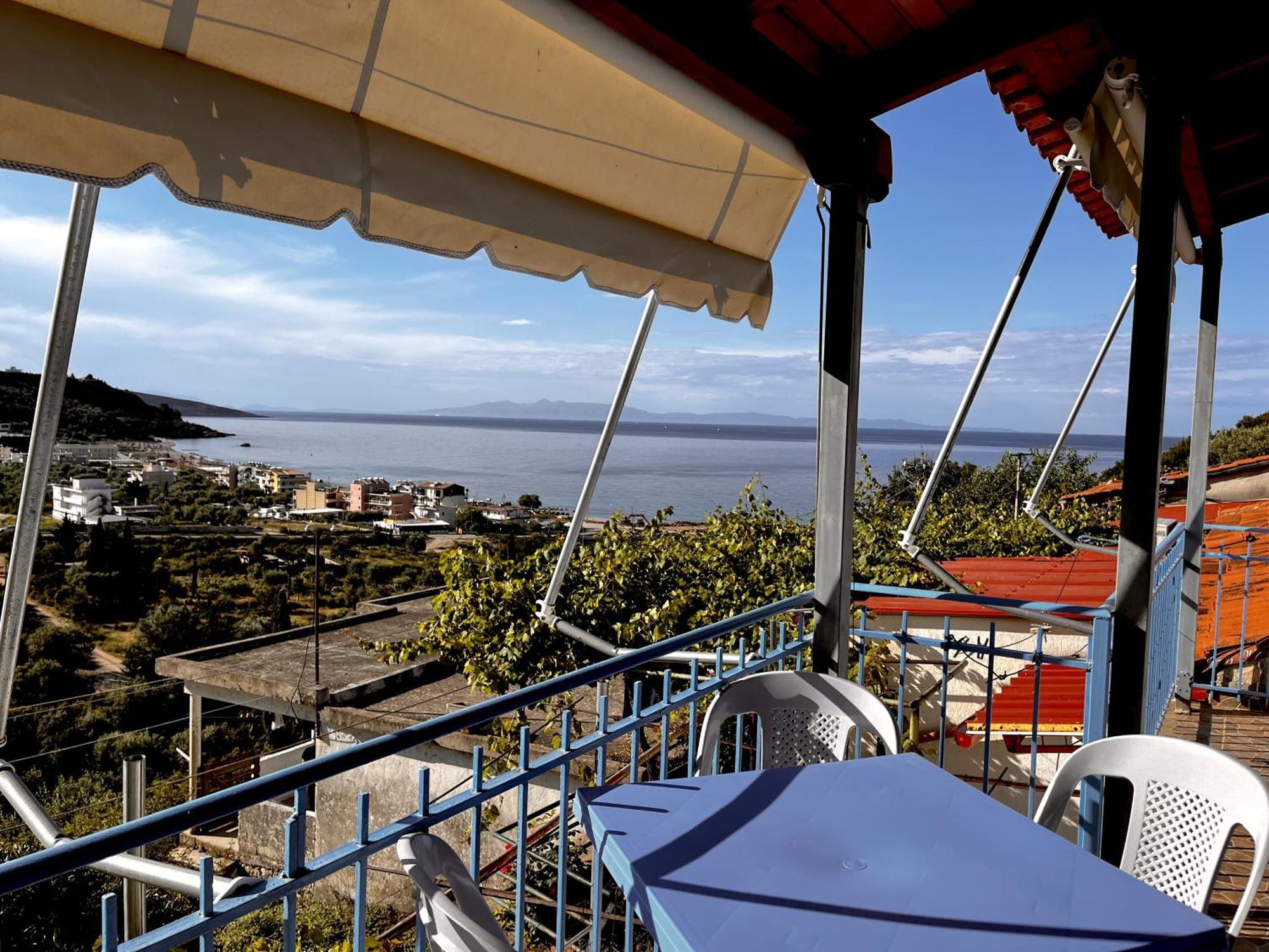 Sea Horizon House Alexis Hotel Himare Bagian luar foto